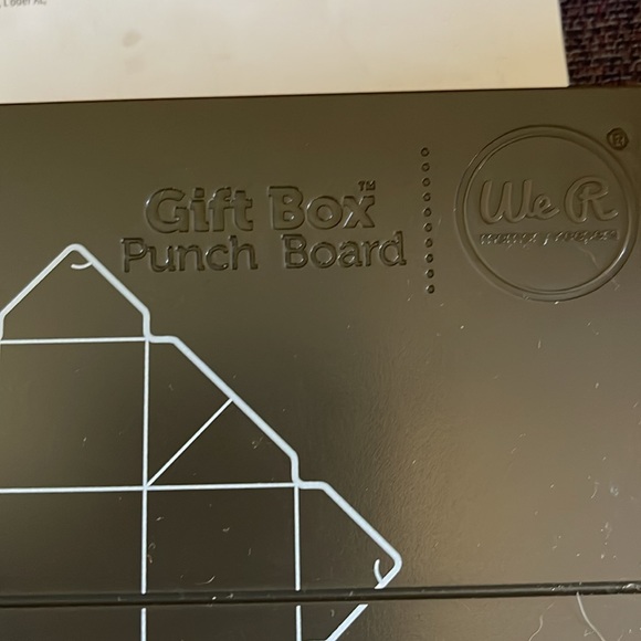 Stampin up gift box punch board - Picture 2 of 5